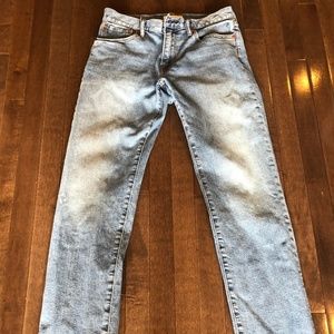 Gap 1969 Straight Cut Faded light Blue  jeans
